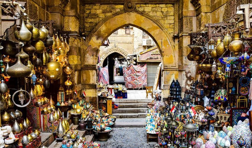 Giza Pyramids, Egyptian Museum, Felucca & Khan Khalili & Sound & Light show